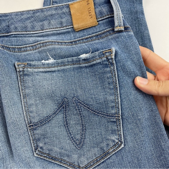 Level 99 Water Blue Skinny Denim Jeans Women 27 Casual - Picture 4 of 8